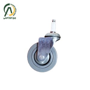 چرخ فروشگاهی بوشی B پینی گردان قطر ۱۰۰ و 75 میلی متر