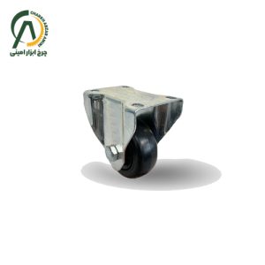 چرخ تفلون نسوز ثابت قطر 100،75 میلی متر