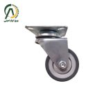 چرخ فروشگاهی دوقلو B گردان قطر 75 و 50 میلی متر