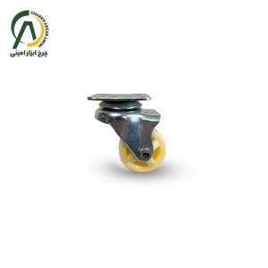 چرخ لوکس تفلون پره ای گردان قطر 35 میلی متر