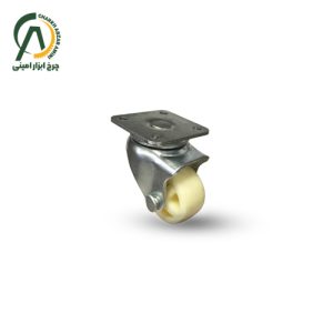 چرخ لوکس تفلون پره ای گردان قطر 35 میلی متر