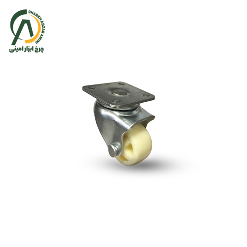 چرخ لوکس تفلون پره ای گردان قطر 35 میلی متر