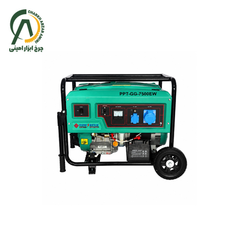 موتور برق 7000 وات استارتی و هندلی پاورتکس مدل PPT-GG-7500EW