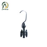قرقره (بلبرینگ) آویز فرش تفلونی 4 چرخ 3x3 درجه یک