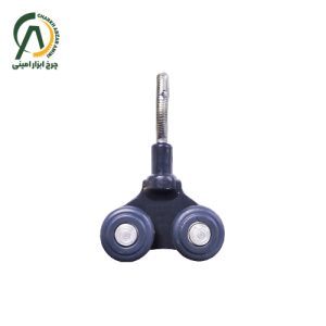 قرقره (بلبرینگ) آویز فرش روکش دار با پیچ 4 چرخ 4x4 درجه یک