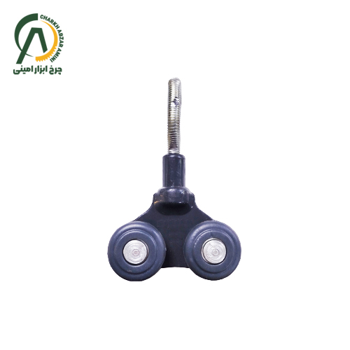 قرقره (بلبرینگ) آویز فرش روکش دار با پیچ 4 چرخ 4x4 درجه یک