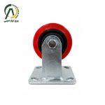 چرخ پلی آمید قرمز وارداتی ثابت قطر 100 و 125 و 160 و 200 میلی متر