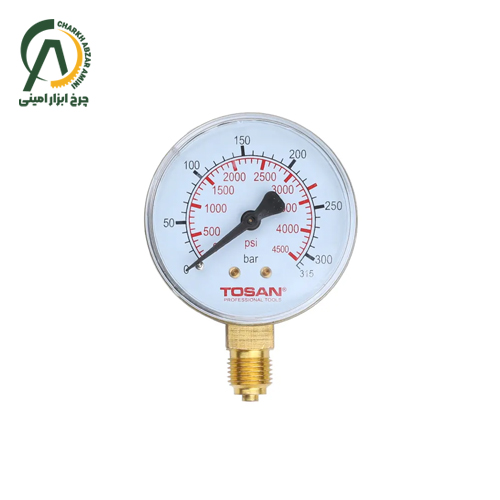 درجه فشارسنج 315 بار توسن مدل TPG-315BAR