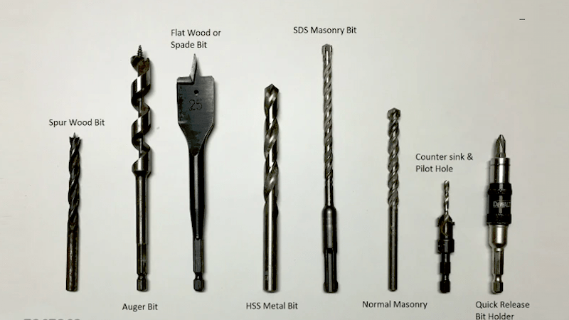 انواع مته دریل برقی