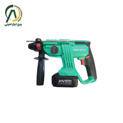 دریل شارژی سه حالته براشلس پاورتکس مدل PPT-CL-RH-24-BL