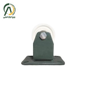 چرخ تفلون ثابت مدل آمریکایی قطر 75 میلی متر