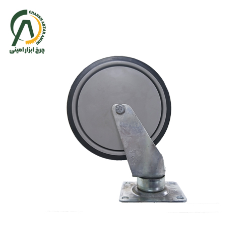 چرخ فروشگاهی کف بلبرینگ B گردان قطر 200 میلی متر چرخ فروشگاهی کف بلبرینگ B گردان قطر 200 میلی متر