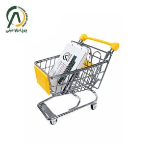 چرخ دستی (سبد) فروشگاهی کوچک تبلیغاتی