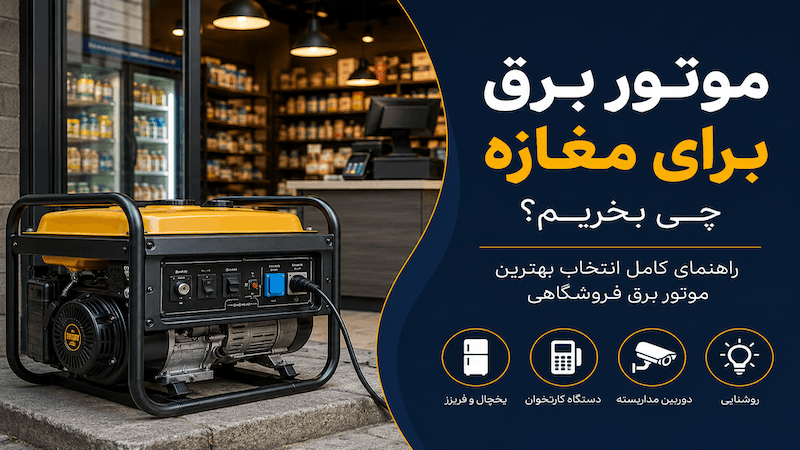 موتور برق برای مغازه