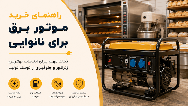 موتور برق برای نانوایی